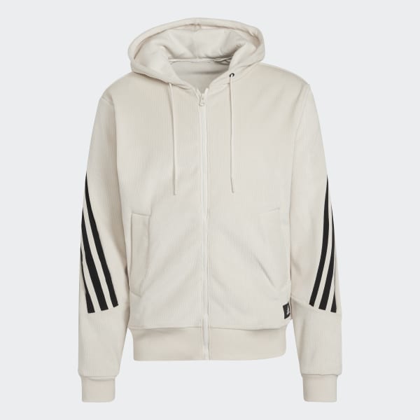 adidas Sportswear Future Icons Full-Zip Hoodie - Beige | Men's Training |  adidas US