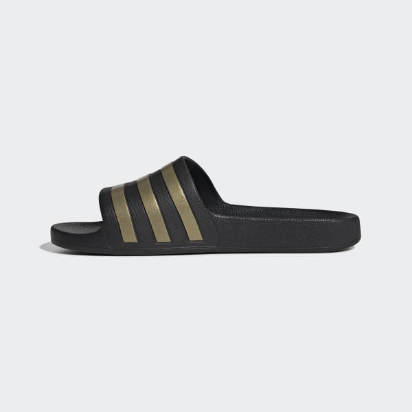 adidas adilette aqua slides black