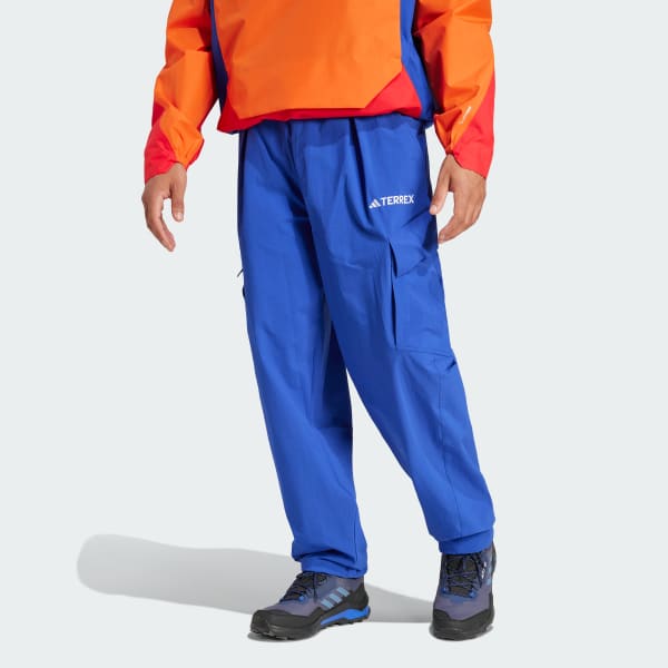 Blu Pantaloni Terrex Xploric Cargo