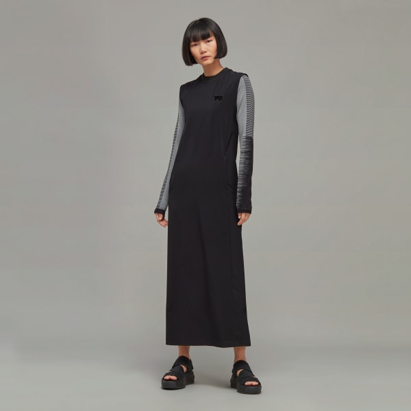 Sort Y-3 3-Stripes Tank Top kjole