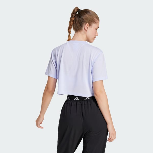 Morado Polera de entrenamiento Train Essentials Boxy