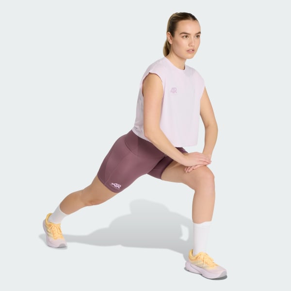 Violeta Playera Sin Mangas adi365 adidas Runners