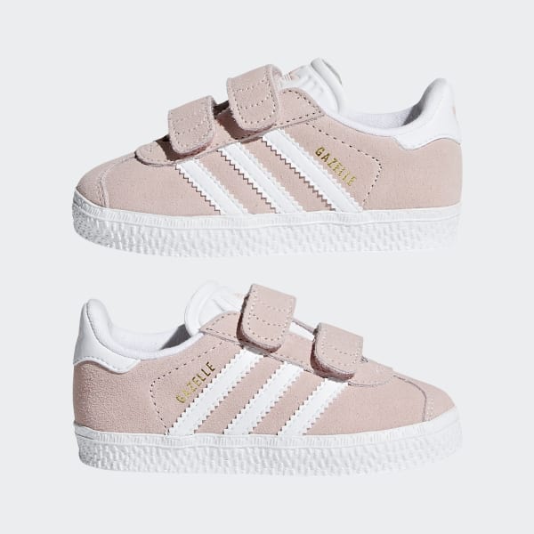 adidas Originals Gazelle Bliss Pink/Ftwr White/Gold Metallic Grade School  Girls' Shoe - Hibbett