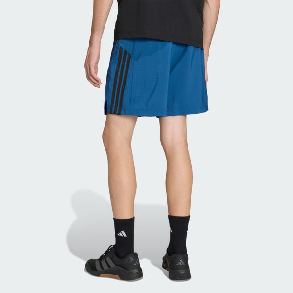 Azul SHORTS TECH ESSENTIALS WORKOUT 2 EN 1