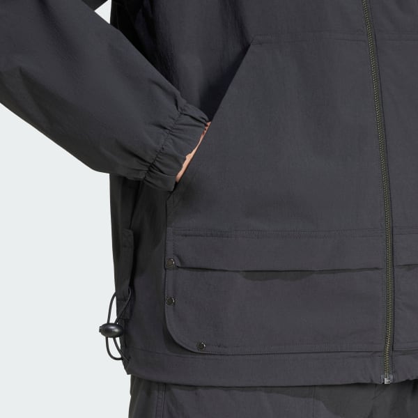 adidas Premium Essentials Utility Track Top - Black | Free