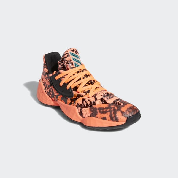 adidas Harden Vol. 4 Shoes - Orange 