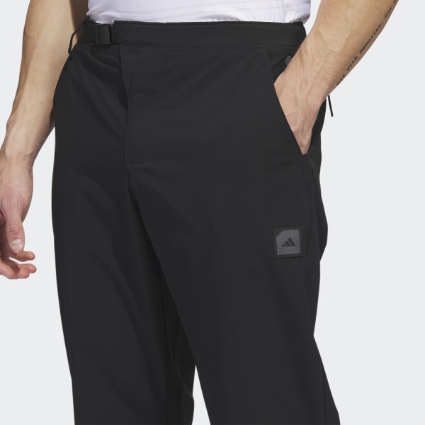 Black Adicross Golf Tracksuit Bottoms