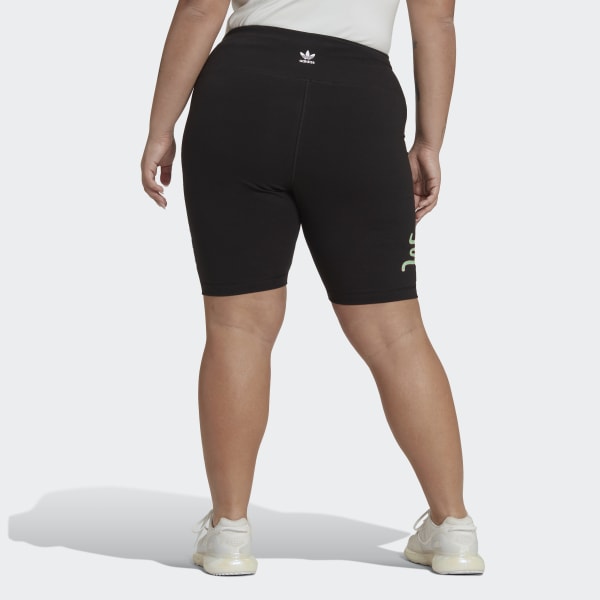 Zwart Biker Short (Grote Maat) ETW14