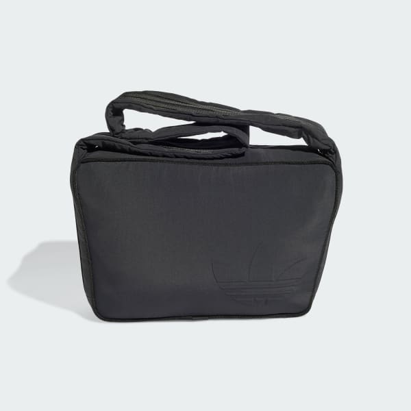 Black Crossbody Bowling Bag
