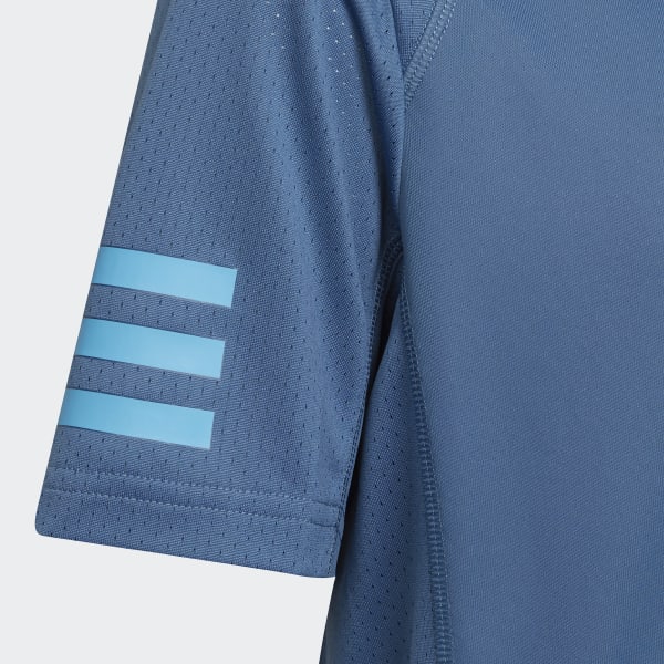 Blauw Club Tennis 3-Stripes T-shirt JLO62