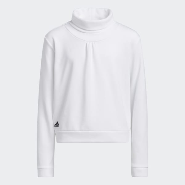 Λευκό Mock Golf Sweater MIQ34