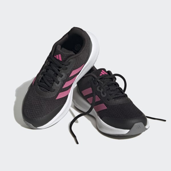 Uluru pedal Explosivos adidas Falcon 3 Sport Lace Shoes - Black | Kids' Lifestyle | adidas US