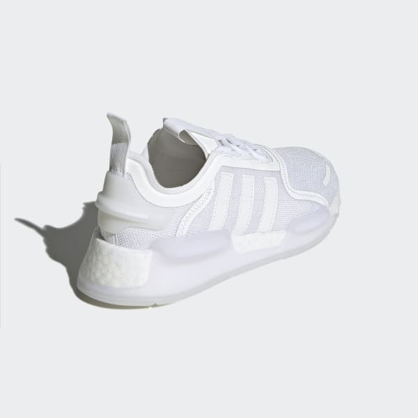 White NMD_V3 Shoes LWV55