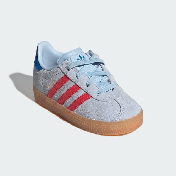 Blue Gazelle Comfort Closure Elastic Laces Shoes Kids