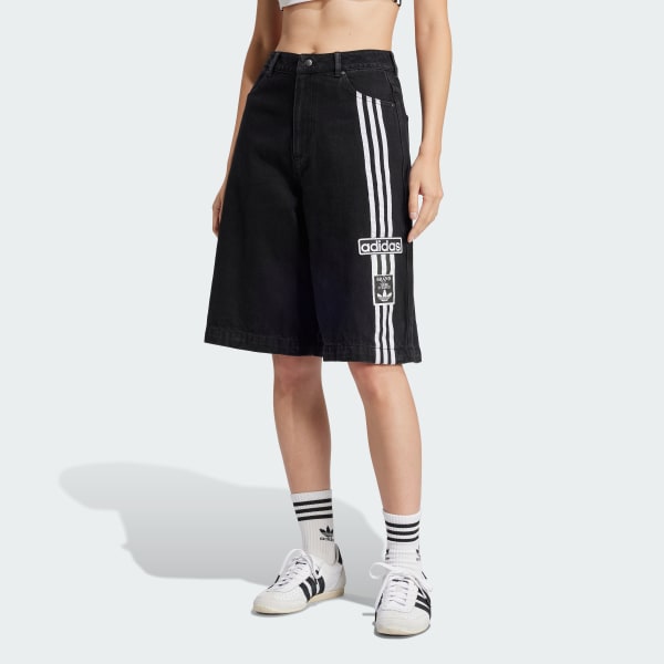 Negro Pantalón Adibreak Denim Two-In-One