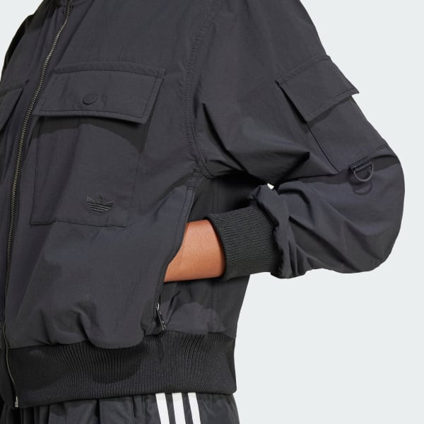 adidas Premium Essentials Jacket Woven - Black | Free