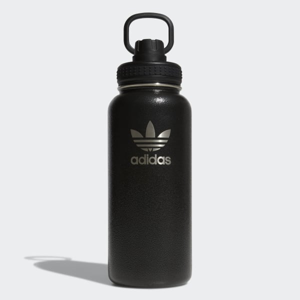 adidas 32 oz. Stainless Steel Water Bottle - Black | adidas US