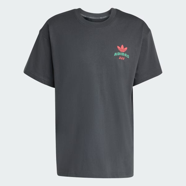 Abu-abu T-Shirt Grafis Chilli