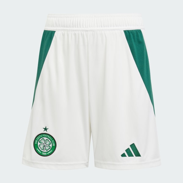 Blanco Pantalón corto primera equipación Celtic FC 24/25 (Adolescentes)