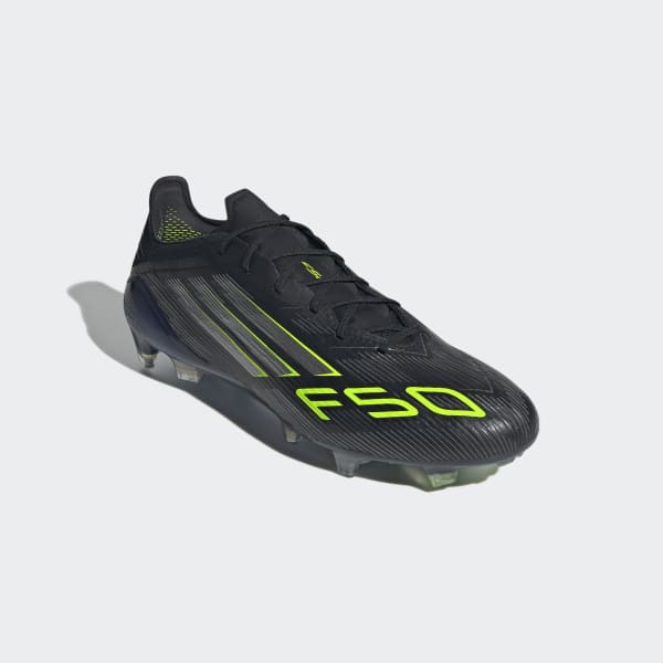adidas F50 Elite Firm Ground Cleats - Black | Free Shipping with