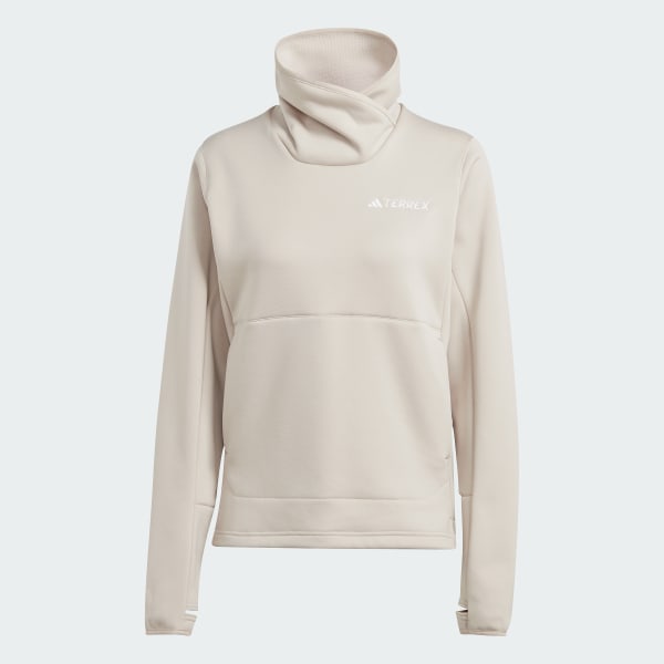 Beige TERREX XPERIOR MEDIUM FLEECE-OBERTEIL