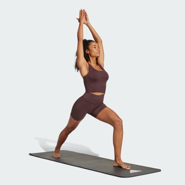 Brown All Me Medium-Support Long Line Bra Tank Top