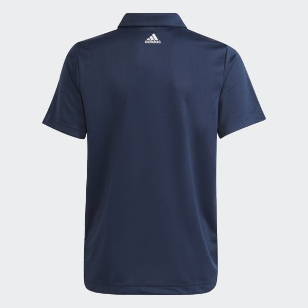 Blue 3-Stripes Polo Shirt