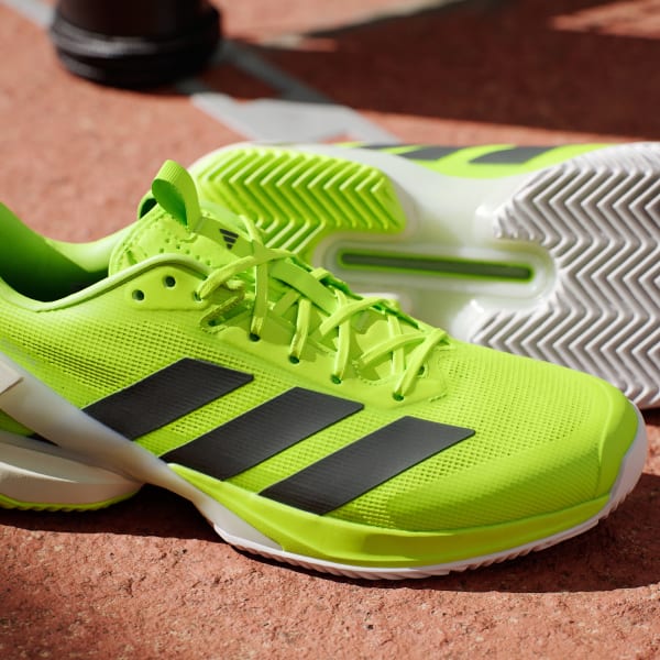 Y adidas Adizero Ubersonic 5 Clay Tenis Ayakkabısı - Yeşil | adidas