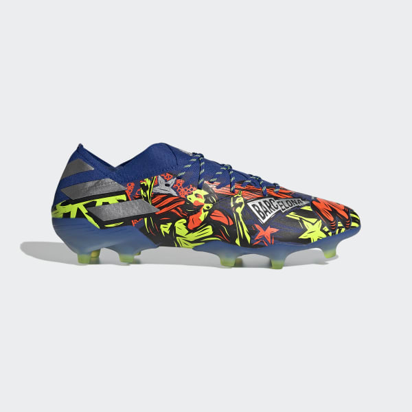 adidas Nemeziz Messi 19.1 Firm Ground Boots - Blue | adidas Australia