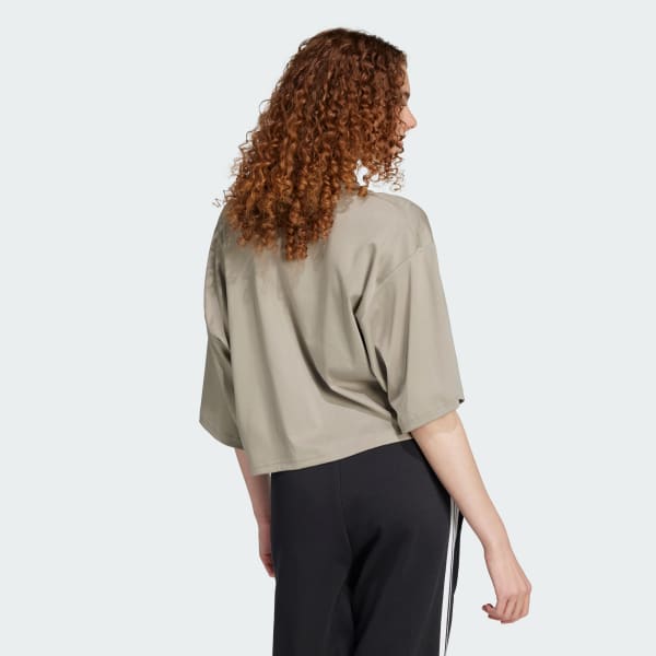 Μπεζ City Escape Loose Tee