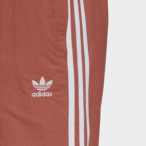 hnědá Šortky Adicolor 3-Stripes Board DK524