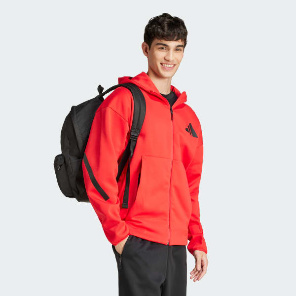 Negro Mochila Classic Back-to-School 3 bandas