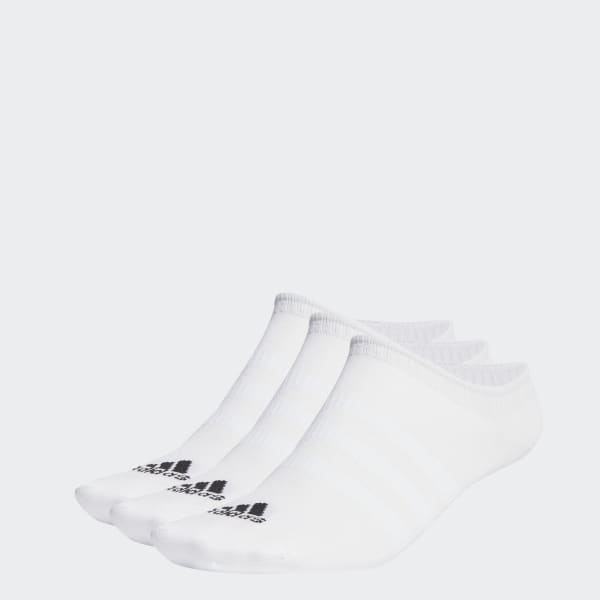 adidas Thin and Light No Show Socks 3 Pairs Black adidas Singapore