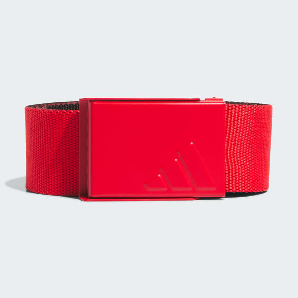 Red Reversible Webbing Belt