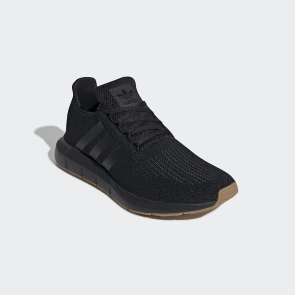 adidas swift running shoes black