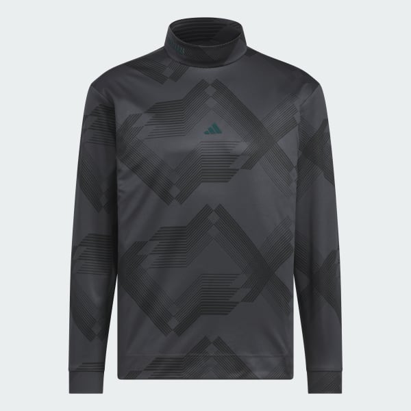 ブラック 【ゴルフ】コードカオス モックネック長袖シャツ