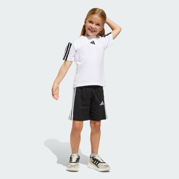 Hvid Essentials Kids Tee sæt