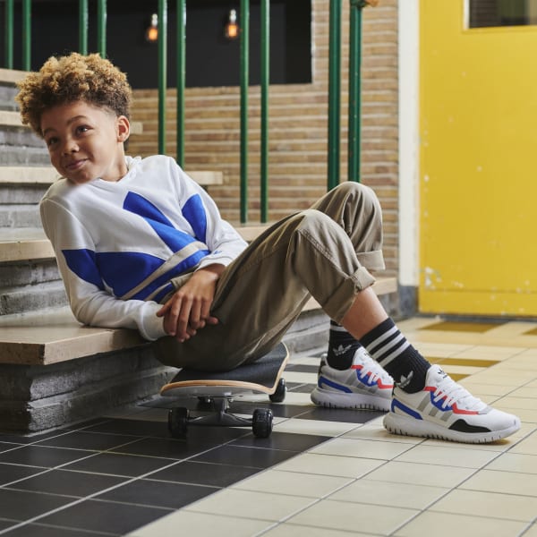 adidas Flex Shoes - White Kids' | adidas US