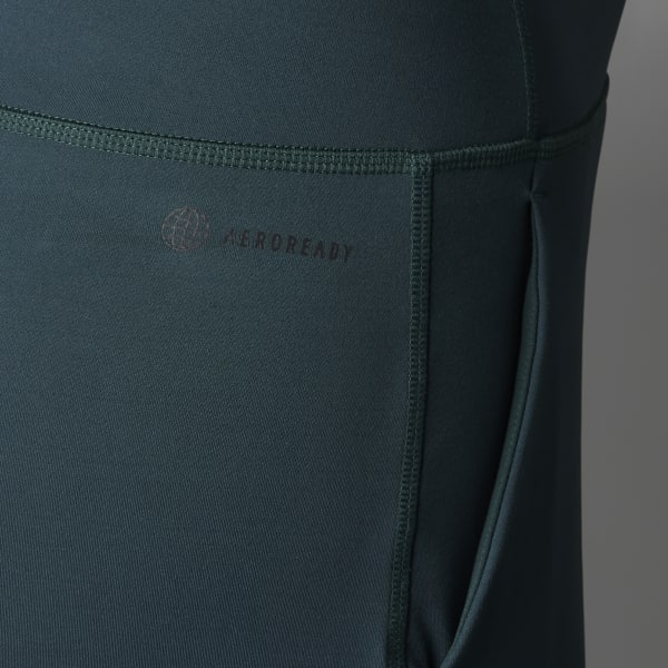 adidas Authentic Balance Yoga Pants (Plus Size) - Green