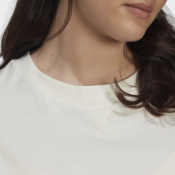 bílá Tričko (plus size) CV935