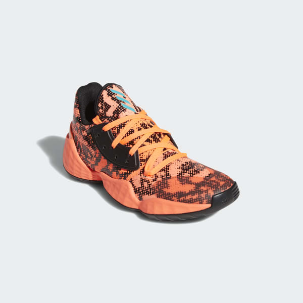 harden orange shoes