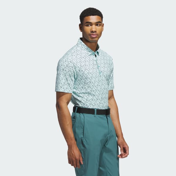 Turquesa Playera polo Ultimate365 Micro Argyle
