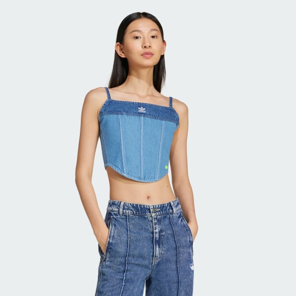 Adidas bustier top discount