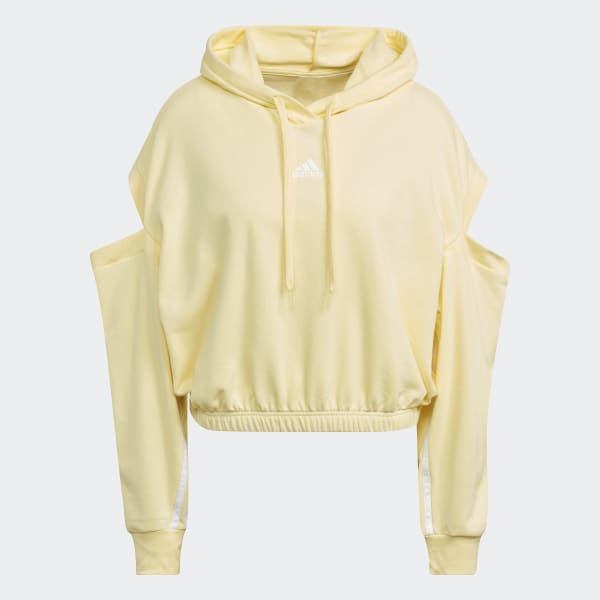 Amarelo Sweatshirt 3-Stripes Hyperglam F3921