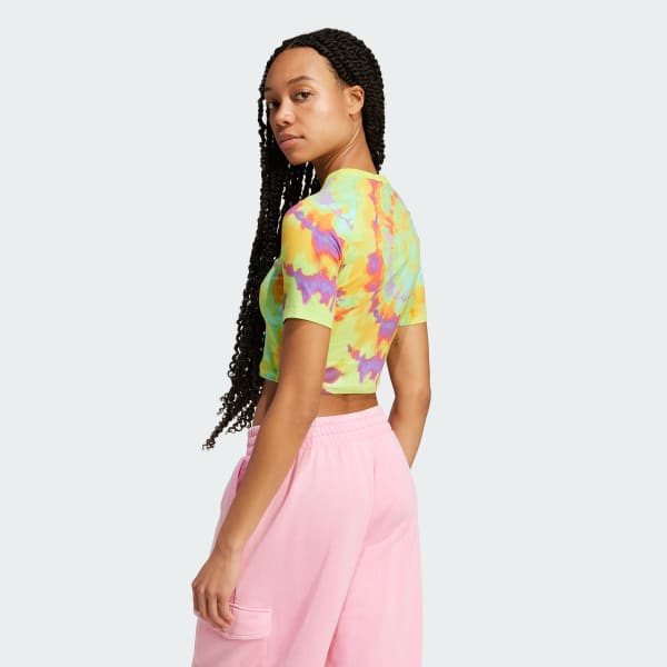 Amarillo Playera Tie-Dye Bebé