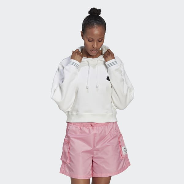 adidas Short Disney Hoodie - White | Women's Lifestyle | adidas US