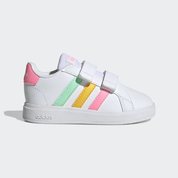 Weiss Grand Court Lifestyle Hook and Loop Schuh
