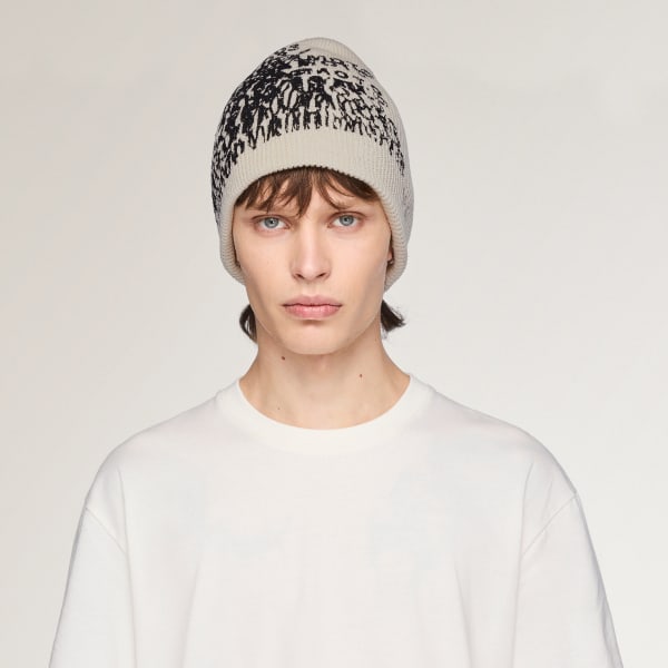 ホワイト Y-3 GRAPHIC BEANIE