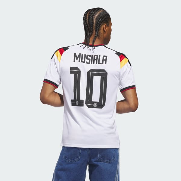 adidas Germany 26 Home Musiala Jersey - White | Free Shipping with
