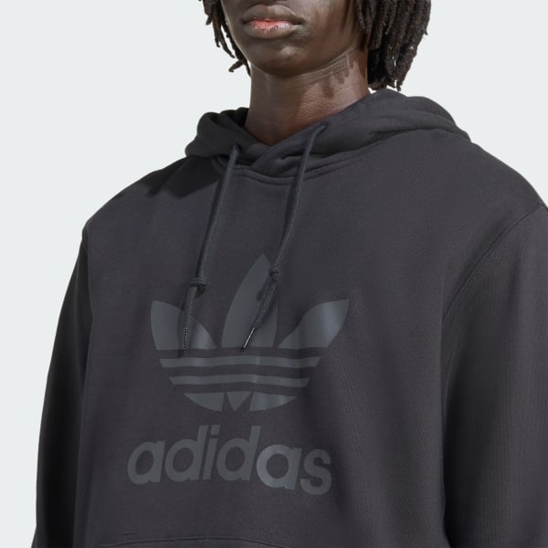 adidas Adicolor Classics Trefoil Hoodie Black adidas Finland